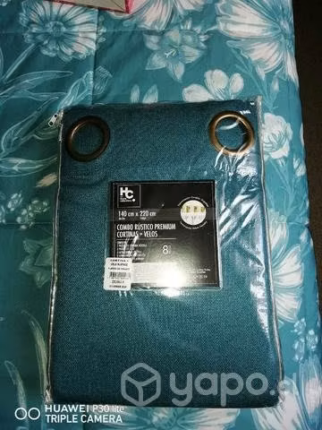 Juego de cortinas más visillo