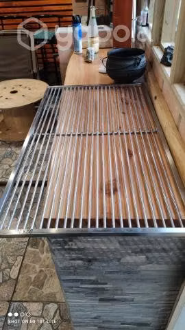 Parrilla inoxidable