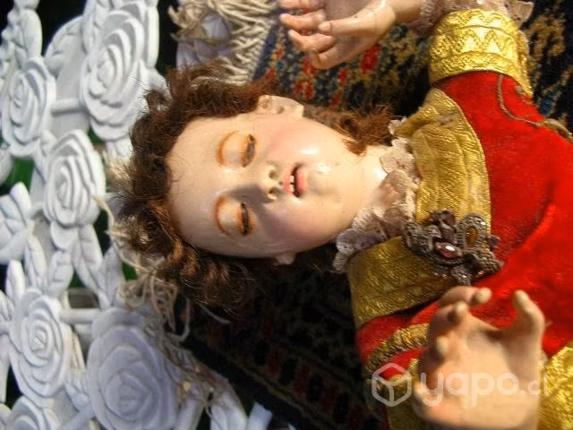 Niño Jesús Policromado, Colonial