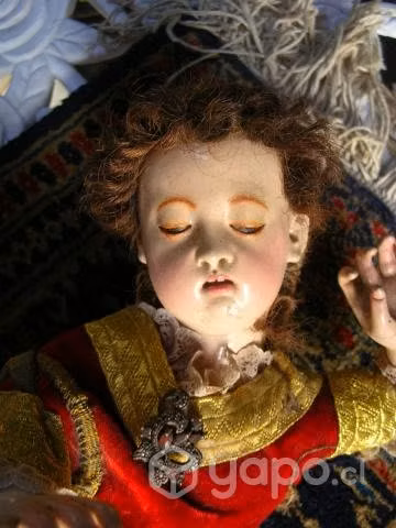 Niño Jesús Policromado, Colonial