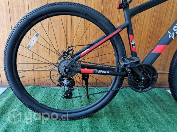 Bicicleta MTB Aro 29 Spiner Oregon Rojo
