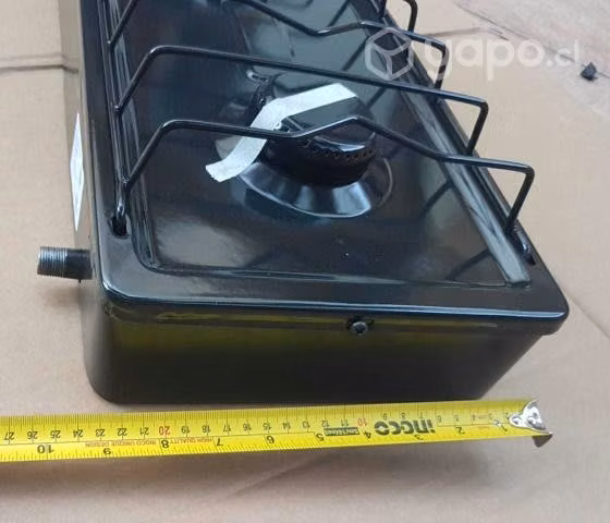 Cocina 2 platos con regulador de gas incluido - Imagen 4