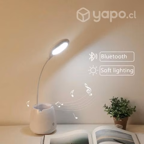 Lámpara LED de carga con parlante Bluetooth