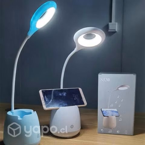 Lámpara LED de carga con parlante Bluetooth