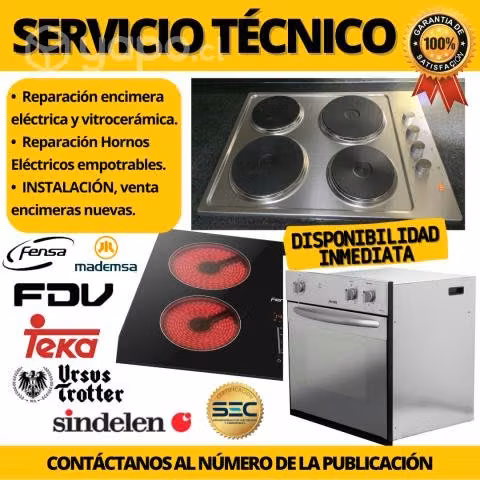 Servicio Tecnico Encimera Horno Reparacion Cocina