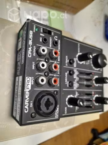 Interfaz de audio Carver Pro CPA 3usb