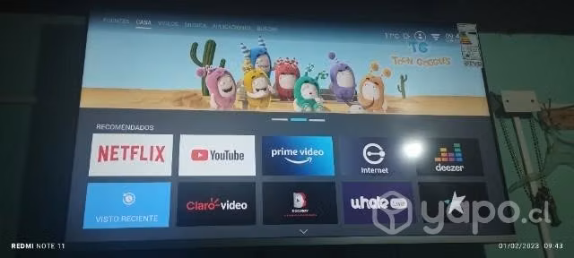 Smart tv 50"