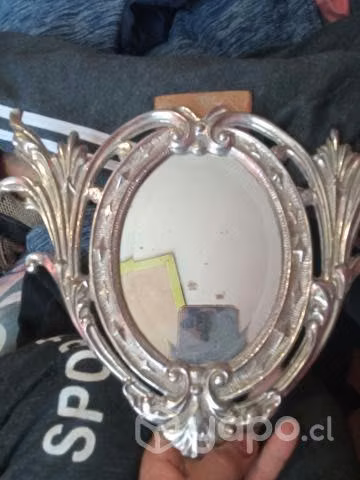 espejo de plata