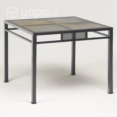 Muebles De Terraza Comedor 4 Personas Fierro