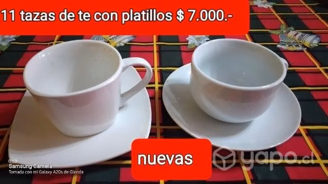 Tazas de te nuevas