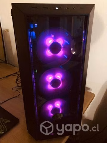 Pc gamer + monitor + teclado y raton gamer