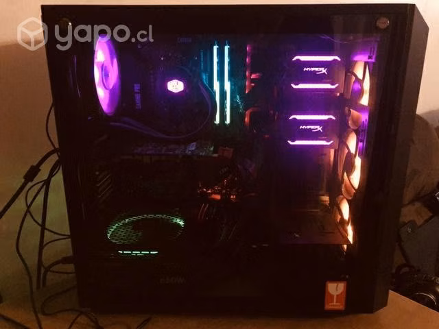 Pc gamer + monitor + teclado y raton gamer