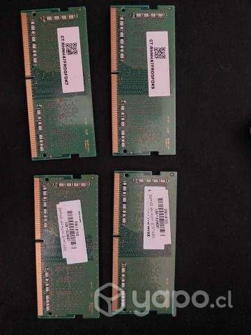 Memorias Ram de 4 Gb 10.000 cada una - Imagen 2
