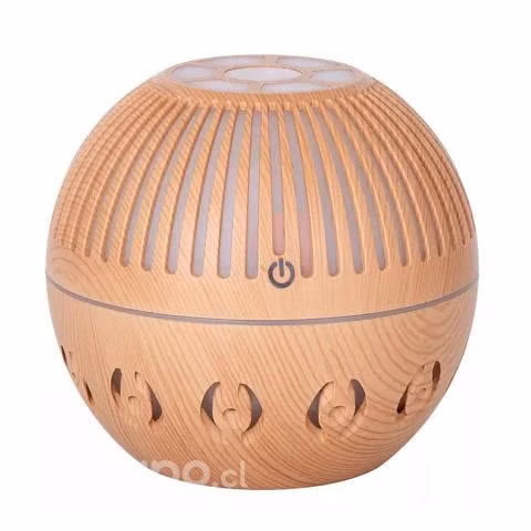 Humidificador Aire Café con Luces Antideslizante