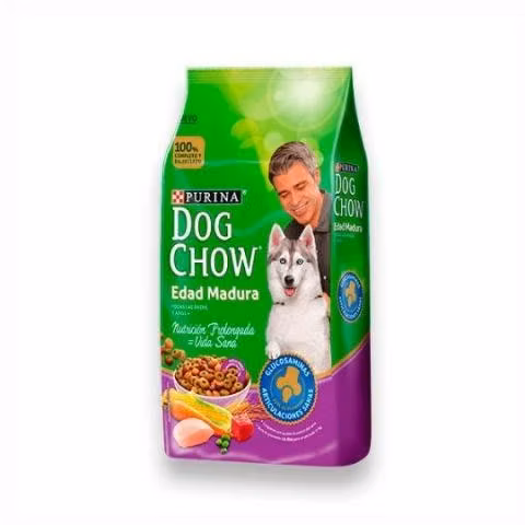 Saco dog chow longevidad adulto 7+ 18kg