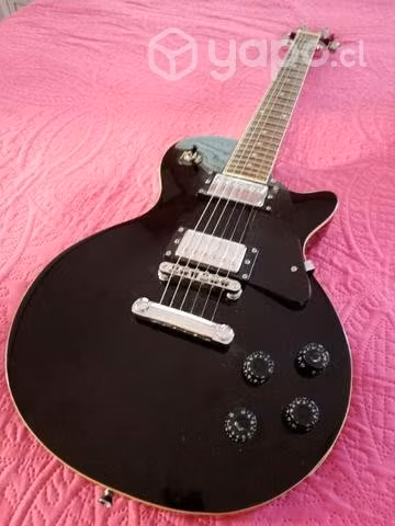 Guitarra electrica Les Paul Memphis Maple negro - Imagen 5