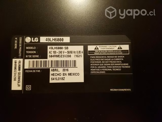 Smart tv LG 49" pulgadas - Imagen 3