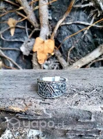 Anillo Vikingo Valknut