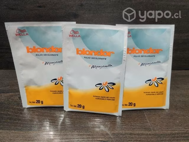 Decolorante Blondor aroma manzanilla Wella