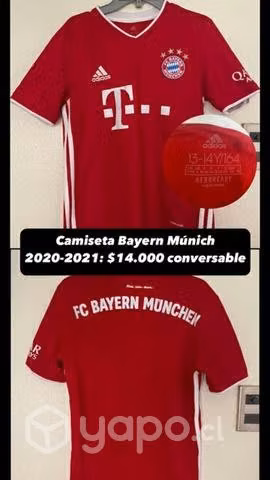 Camiseta Bayern Múnich 2020-21