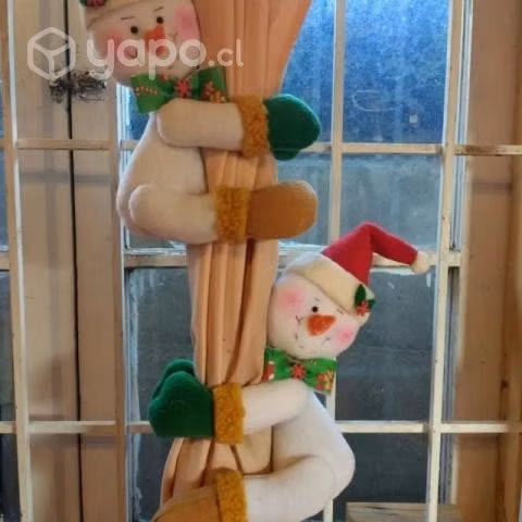 toma cortinas navideños