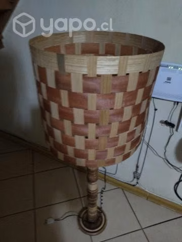 Lámpara rústica