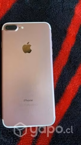 IPHONE 7 plus rose 32 gb impecable