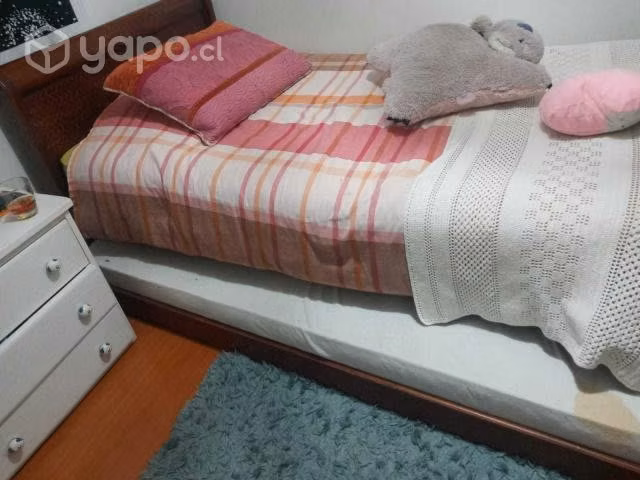 Cama cuja nido con colchones