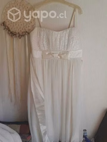Vestido Blanco Gala