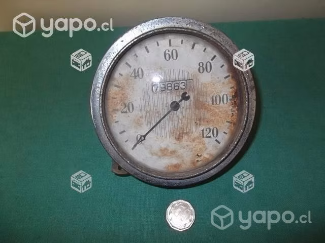 Antiguo Velocimetro De Automóvil