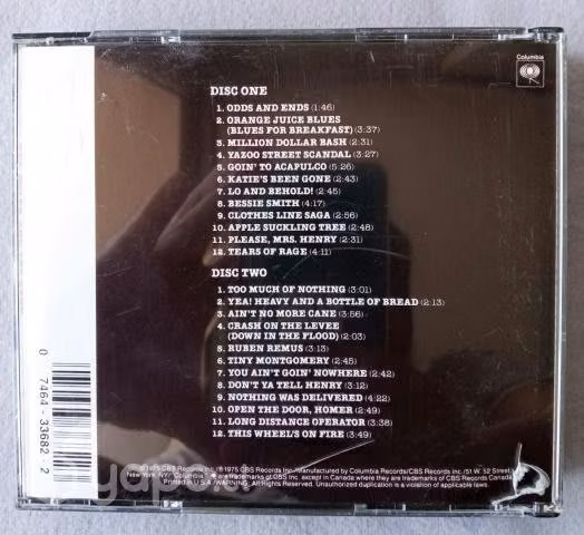 Bob Dylan & The Band The Basement Tapes (Disco Dob