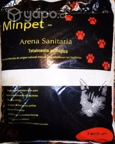 Arena sanitaria Minpet
