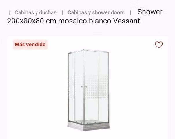 Cabinas de ducha vessanti nuevas - Imagen 2
