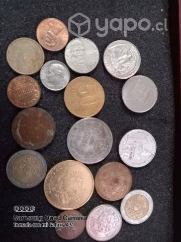 Billetes y monedas antiguas