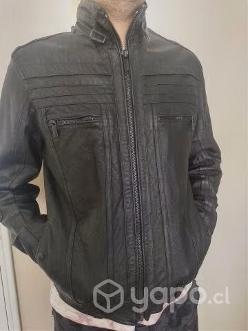 Chaqueta de cuero americanino