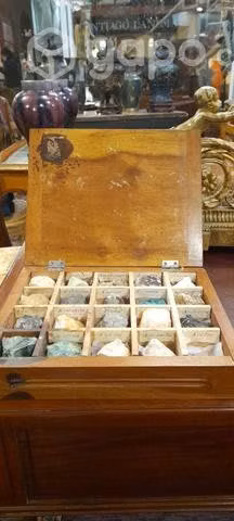 Caja de Minerologia Chuquicamata 1977