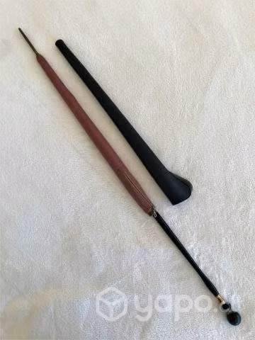 Sombrilla/quitasol De Dama Antiguo Con Funda