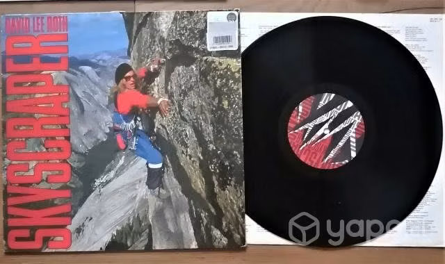 Vinilo LP David Lee Roth Skycraper (Steve Vai)