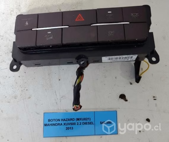 Boton Hazard (MXU021) Mahindra XUV500 2.2 Diesel