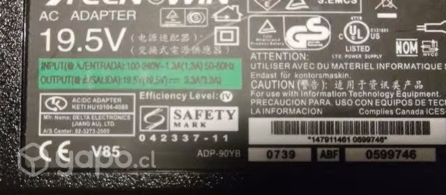 Cargador para Sony Vaio 19.5v 3.9a - Imagen 2