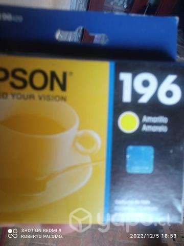 Tintas Epson 195 y 196 colores originales - Imagen 2
