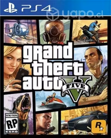 Juego ps4 GTA 5