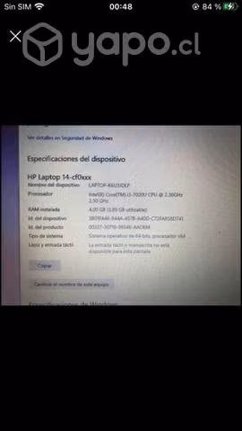 Notebook hp conversable