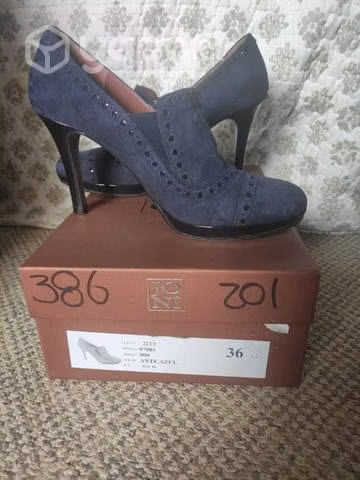 Zapatos Españoles color Azul JONI 36/37