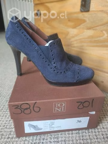 Zapatos Españoles color Azul JONI 36/37 - Imagen 2