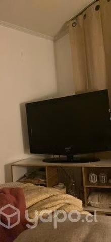 Televisor 40 pulgadas y rack