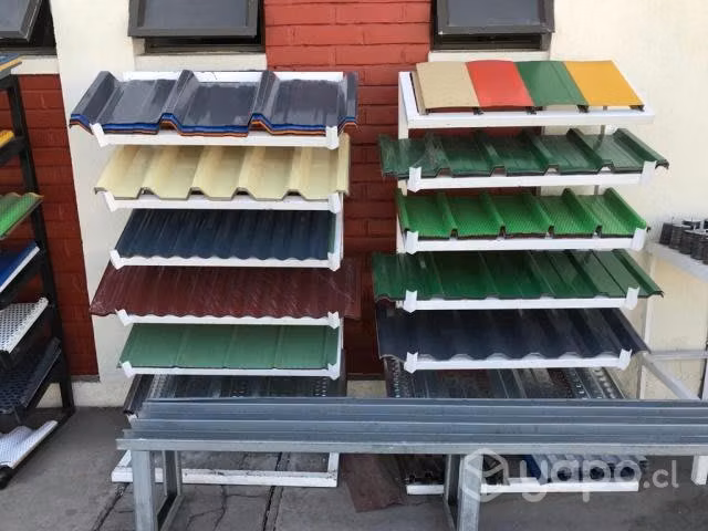 Planchas Zinc, Paneles Simples,con aislación y más
