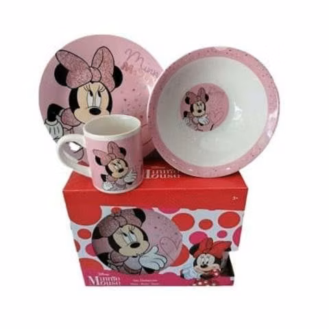 Set loza disney 3 piezas