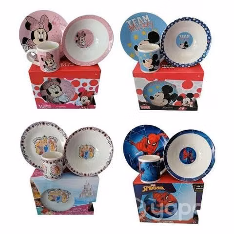 Set loza disney 3 piezas - Imagen 2