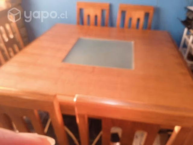 Comedor cuadrado de 8 sillas Home venezia - Imagen 3